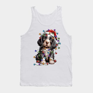 Christmas Puppy Tank Top